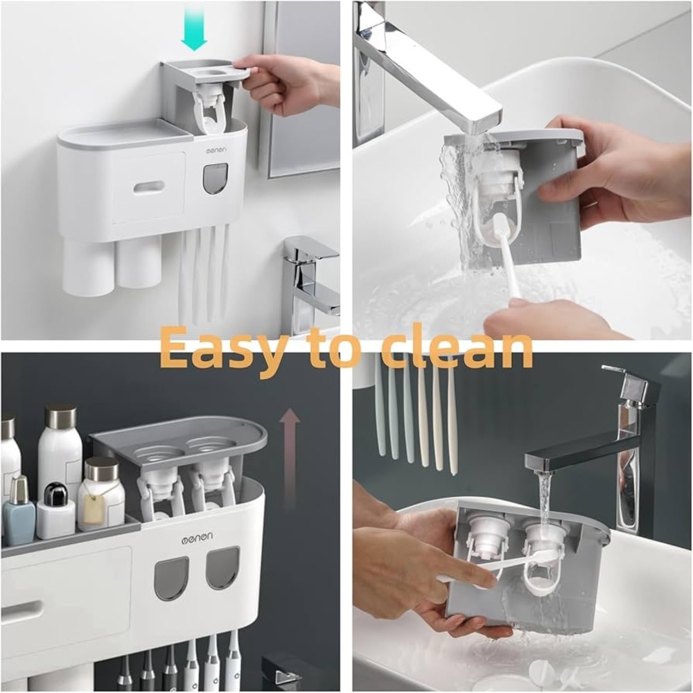 Toothpaste Dispenser + Organizer - Picture 5 of 8